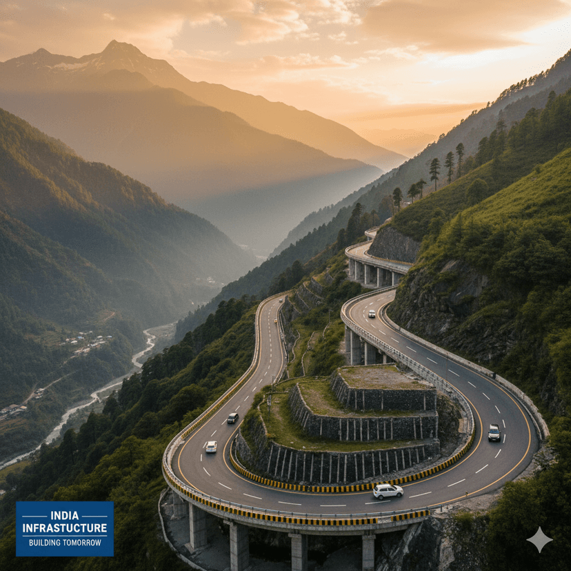 High Altitude Hill Roads